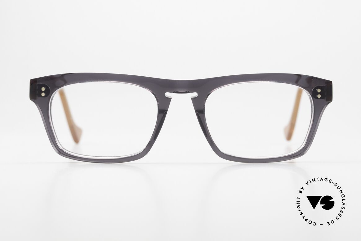 Anne Et Valentin Cobain Azetat-Rahmen Vintage Brille, eckige Brille von 'Anne Et Valentin' aus Toulouse, Passend für Herren und Damen