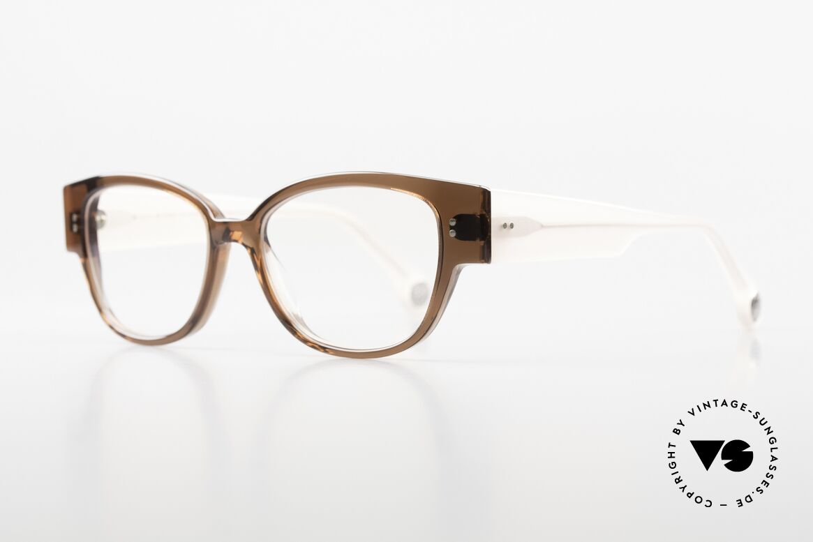 Anne Et Valentin Olympe Braun Pink Transluzid, das Ehepaar Anne (Künstlerin) & Valentin (Optiker), Passend für Damen