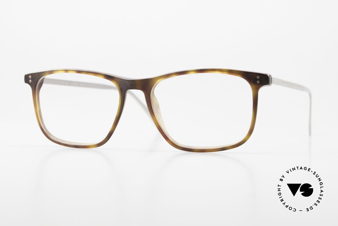 Gernot Lindner GL-502 925er Silberbrille & Azetat, Gernot Lindner Brille, GL-502, c. 35-PDS, 53-18, Passend für Herren und Damen