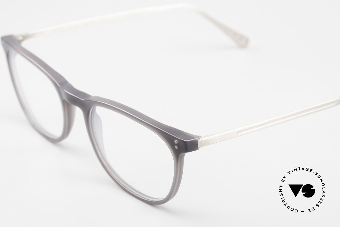 Gernot Lindner GL-504 925 Silber Brushed Palladium, alle seine Modelle sind aus 925er Silber gefertigt, Passend für Herren und Damen