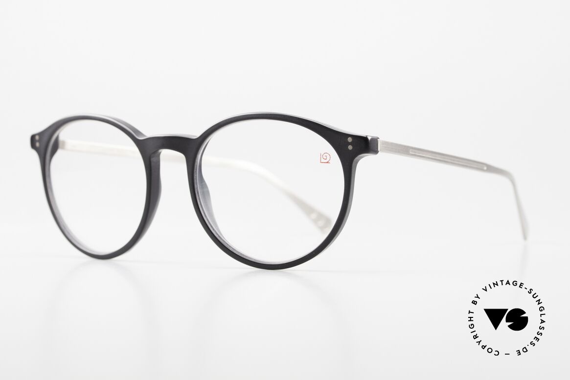 Gernot Lindner AI Panto 925er Pantobrille & Azetat, 2017 entstand "Gernot Lindner SILVER EYEWEAR", Passend für Herren und Damen