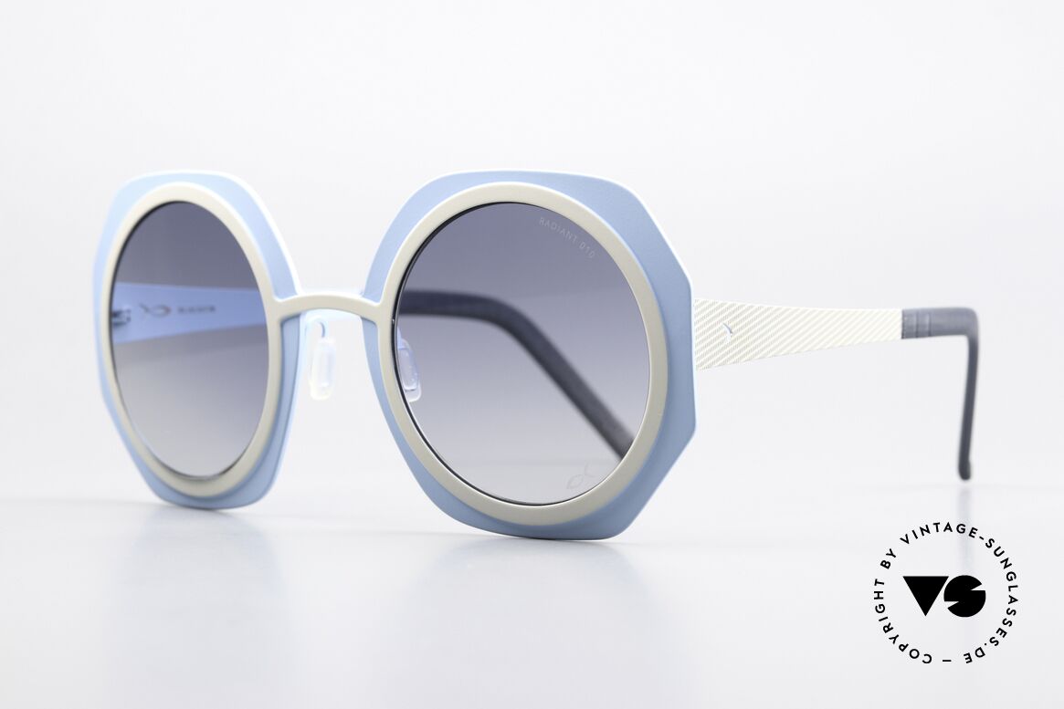 Blackfin Coral Cove Titanium Brille Aus Italien, vom Traditionsunternehmen mit Sitz in Agordo, Passend für Damen