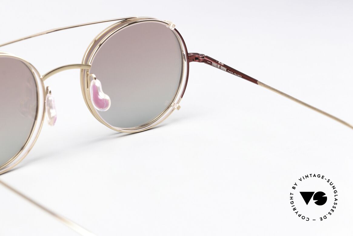 Caroline Abram Virginia Damenbrille mit Sonnen-Clip, Größe: small, Passend für Damen