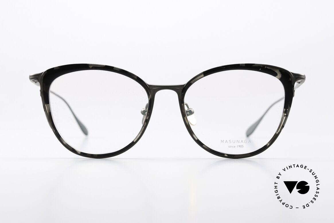 Masunaga Daisy Sehr Elegante Frauen Brille, traditionelle japanische Handwerkskunst seit 1905, Passend für Damen