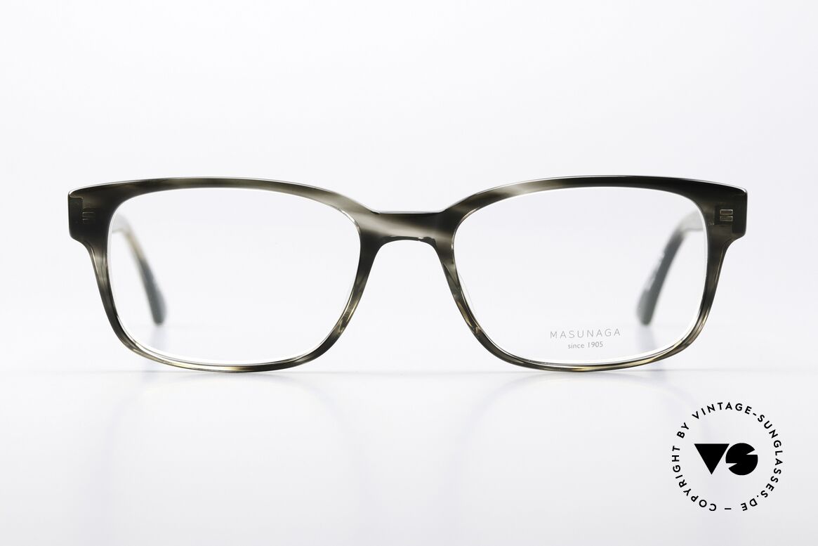 Masunaga 066 Handmade in Japan Eyewear, traditionelle japanische Handwerkskunst seit 1905, Passend für Herren