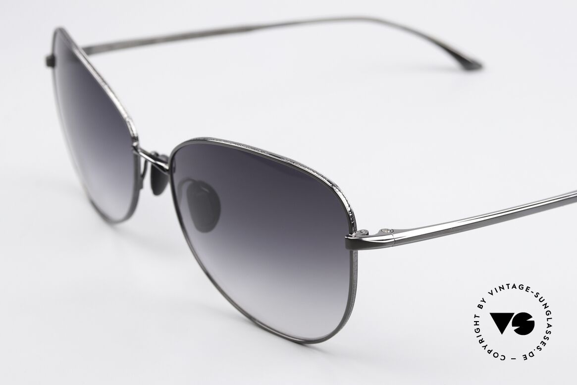 Masunaga 9003 Sehr Elegante Sonnenbrille, sämtliche Arbeitsschritte noch unter einem Dach, Passend für Damen