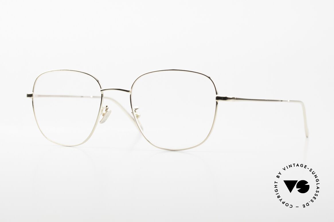 Gernot Lindner GL-302 925er Silber Brille Klassisch, Gernot Lindner Panto-Brille, GL-302, Gr. 51-20, Passend für Herren und Damen