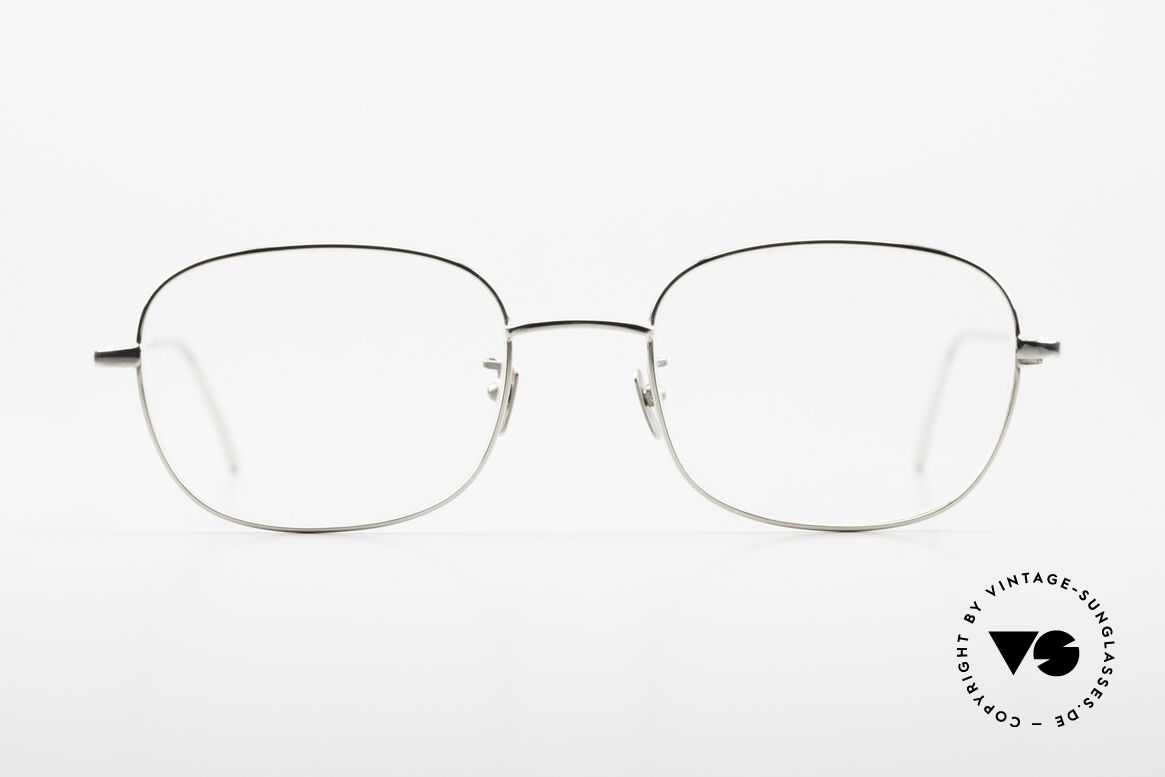 Gernot Lindner GL-301 Eckige Brille 925er Silber, eckige Gernot Lindner Brille, GL-301, Gr. 51-20, Passend für Herren und Damen