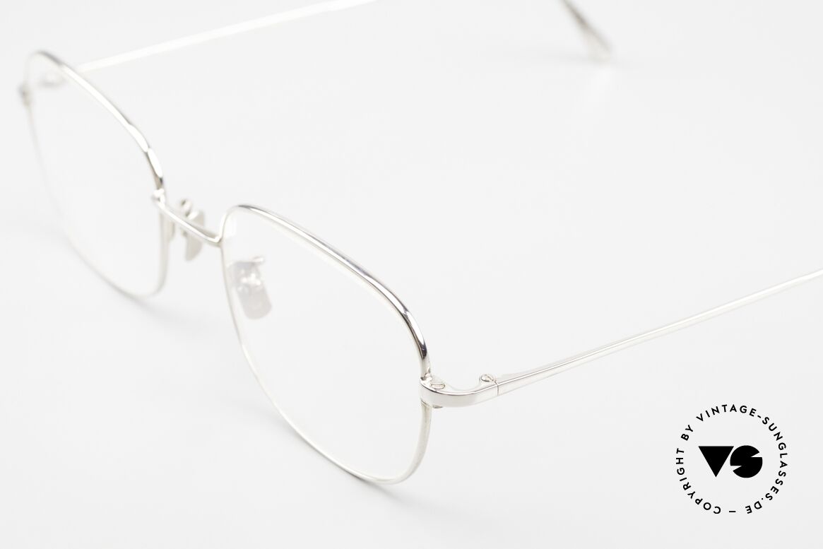 Gernot Lindner GL-301 Eckige Brille 925er Silber, zeitlos, elegant, kostbar für Qualitätsliebhaber!, Passend für Herren und Damen