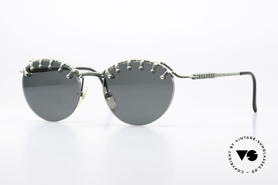 Jean Paul Gaultier 56-5103 Rihanna Vintage Brille, typisch einfallsreiche Jean Paul GAULTIER Brille, Passend für Damen