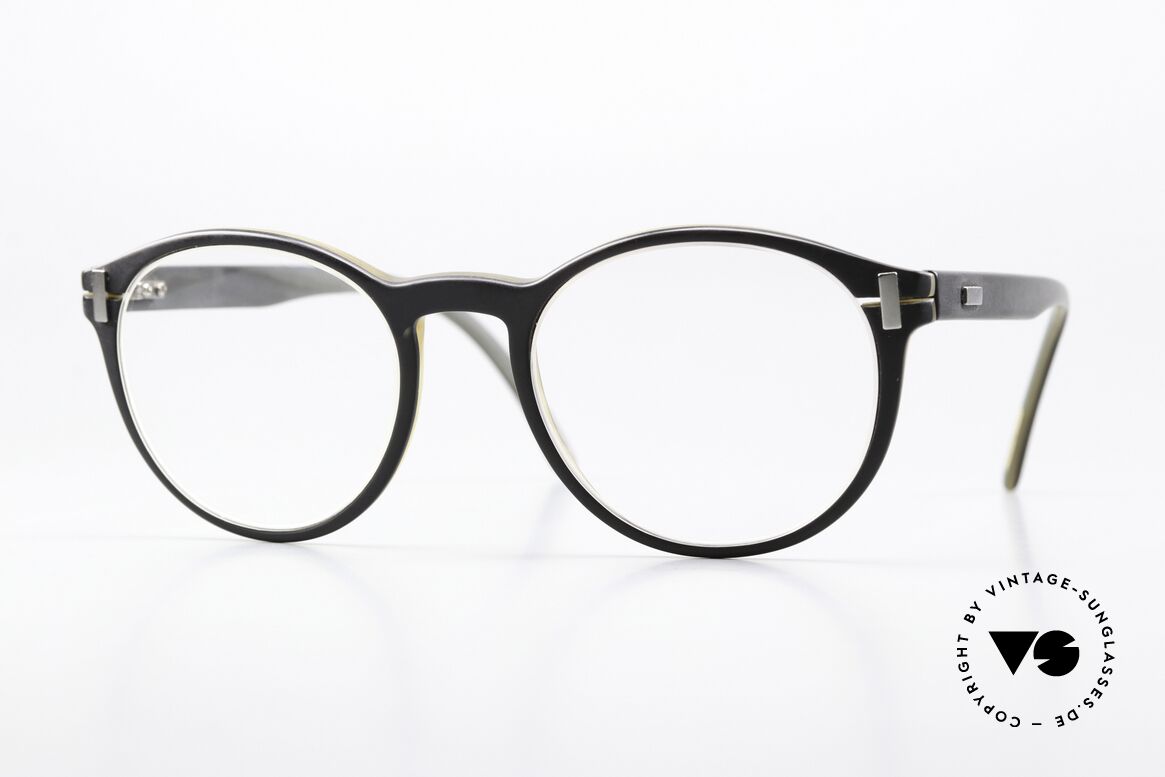 Hoffmann V7773 Understatement Naturbrille, Hoffmann Natural Eyewear V7773 H13 matt GunM G09, Passend für Herren und Damen