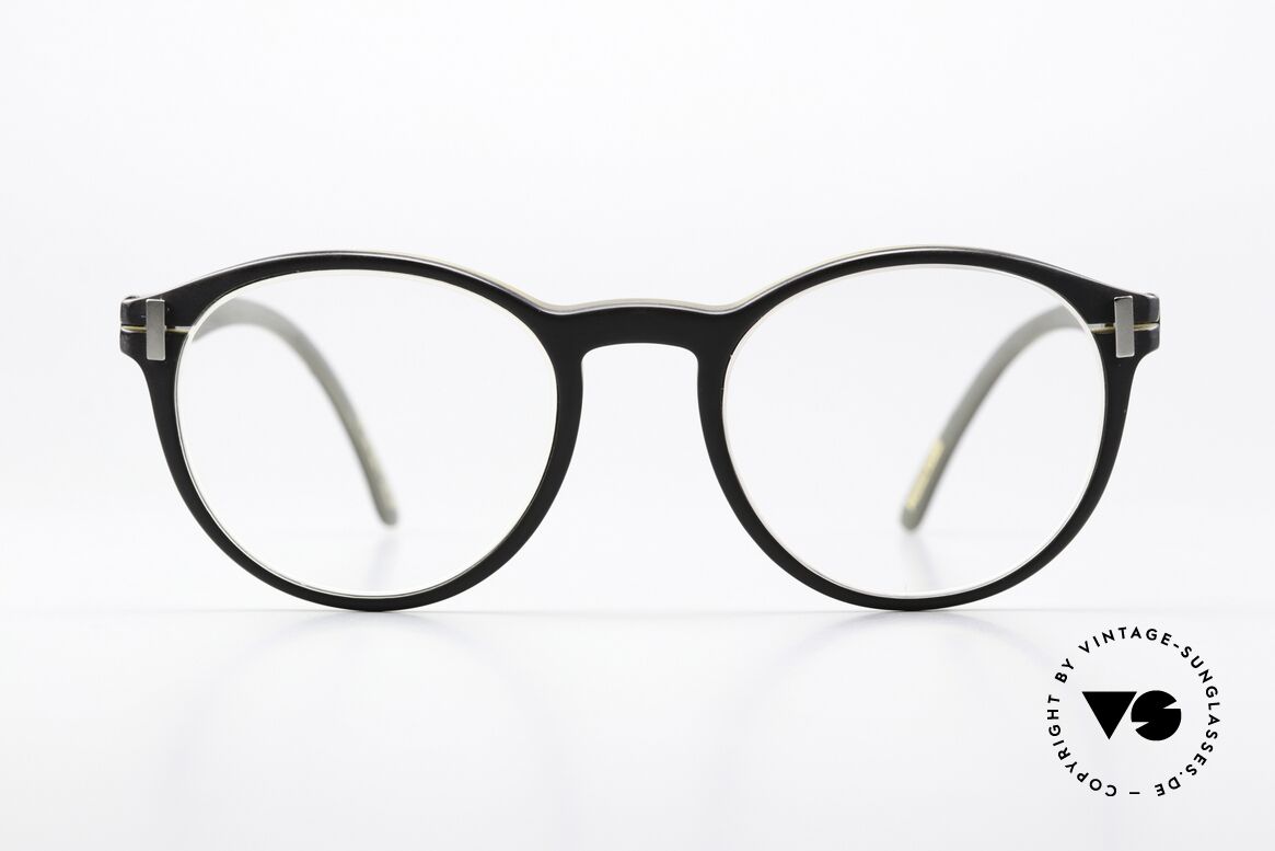 Hoffmann V7773 Understatement Naturbrille, einzigartige Naturhornbrille aus der V-Line Collection, Passend für Herren und Damen