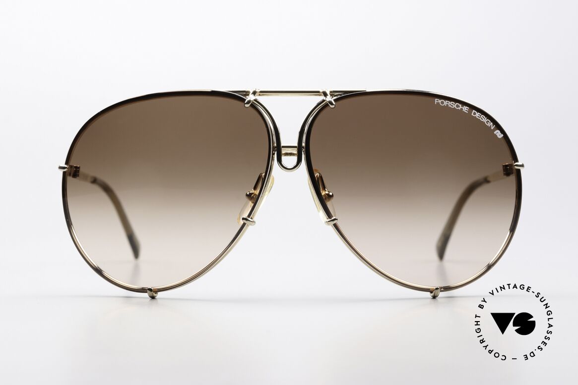Porsche 5623 Damenmodell Kurze Bügel, KEINE Retro-Sonnenbrille; sondern das alte Original, Passend für Damen