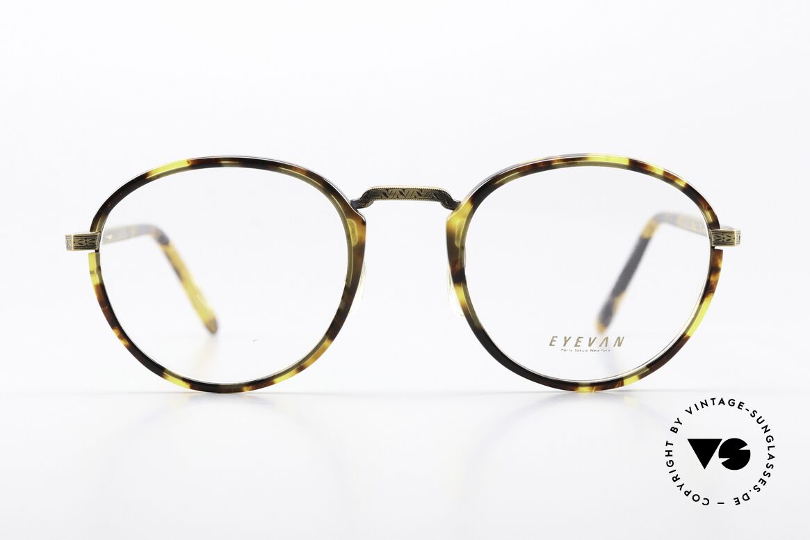 Eyevan DD22 90er Brille Made in Japan, japan. Brillenmarke produzierte seit 1972 Fassungen, Passend für Herren und Damen