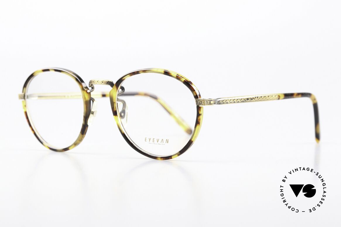 Eyevan DD22 90er Brille Made in Japan, gehört seit 1985 zu Optec Japan Corporation in Sabae, Passend für Herren und Damen
