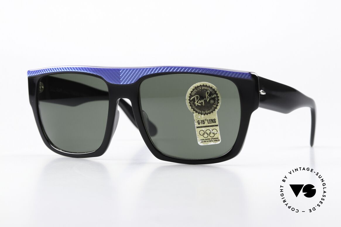 Ray Ban Drifter Alte USA France Sonnenbrille, vintage 80er Ray-Ban Designer-Sonnenbrille, USA, Passend für Herren