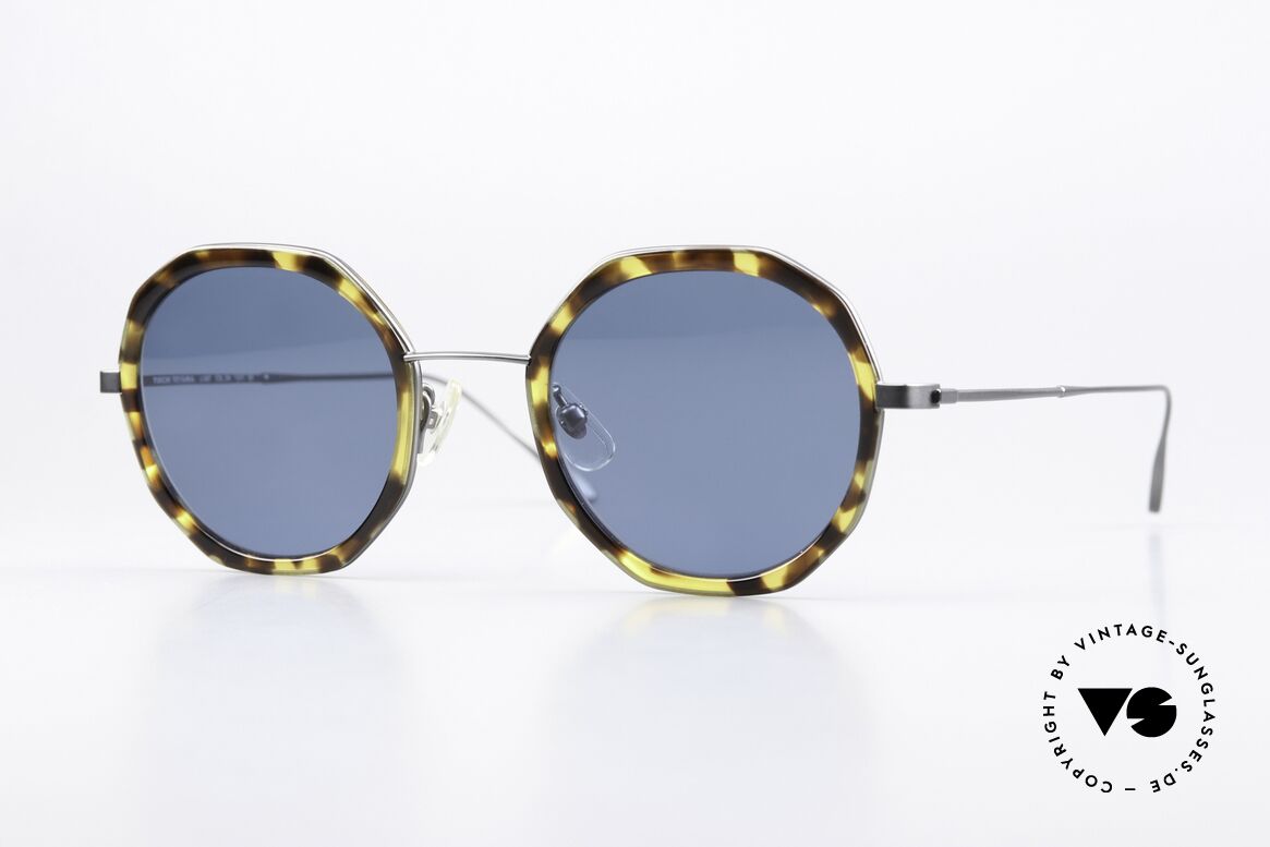 Yuichi Toyama K.Kelly Neuneckige Sonnenbrille, Yuichi Toyama Sonnenbrille, K.Kelly, Größe 49/24, Passend für Herren und Damen