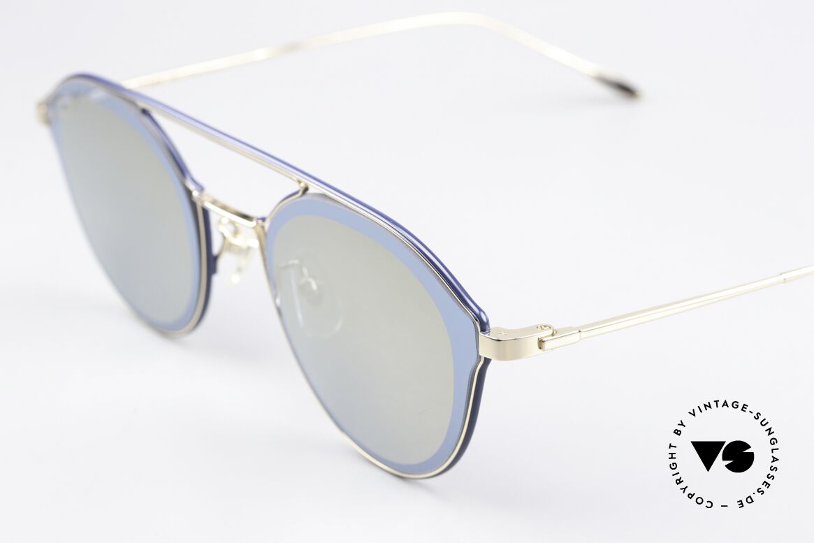 Yuichi Toyama US-016 Edel Verspiegelte Brille, chic, anspruchsvoll, minimalistisch, einzigartig!, Passend für Damen