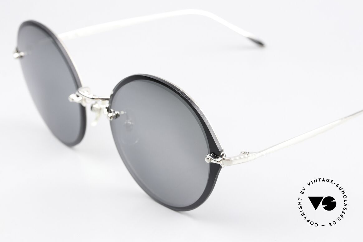 USh by Yuichi Toyama US-006 Designersonnenbrille Randlos, Yuichi Toyama wurde inspiriert von Alexander Calder, Passend für Damen