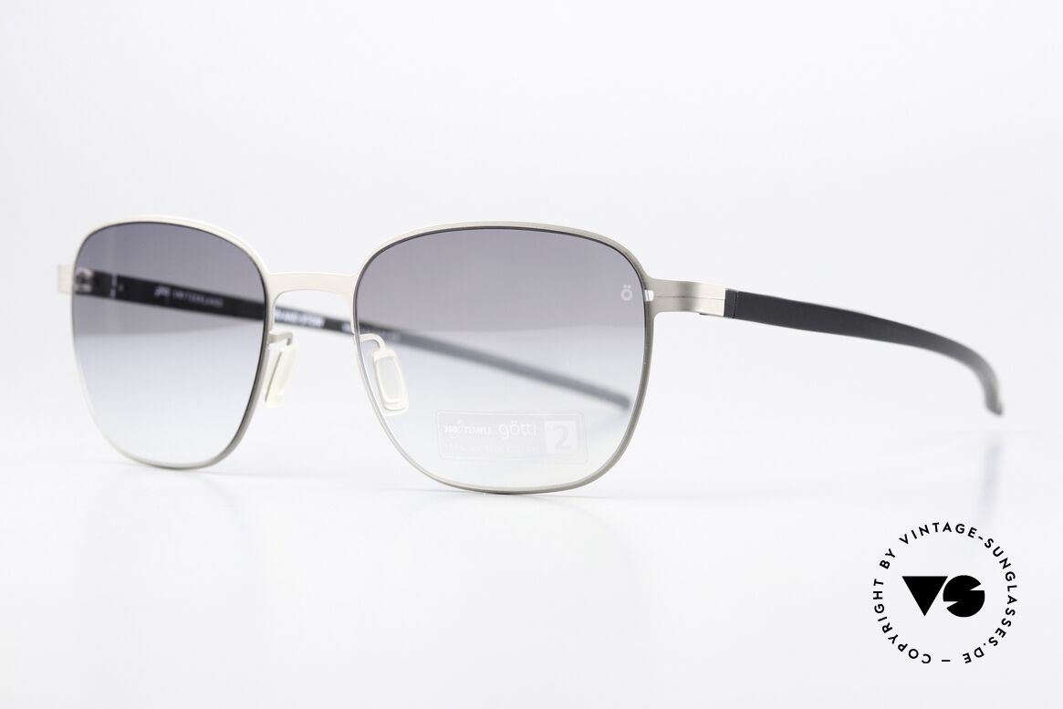 Götti Taku-S Superleichte Sonnenbrille, fühlbare Spitzenqualität; zeitlos in Farbe und Form, Passend für Herren und Damen