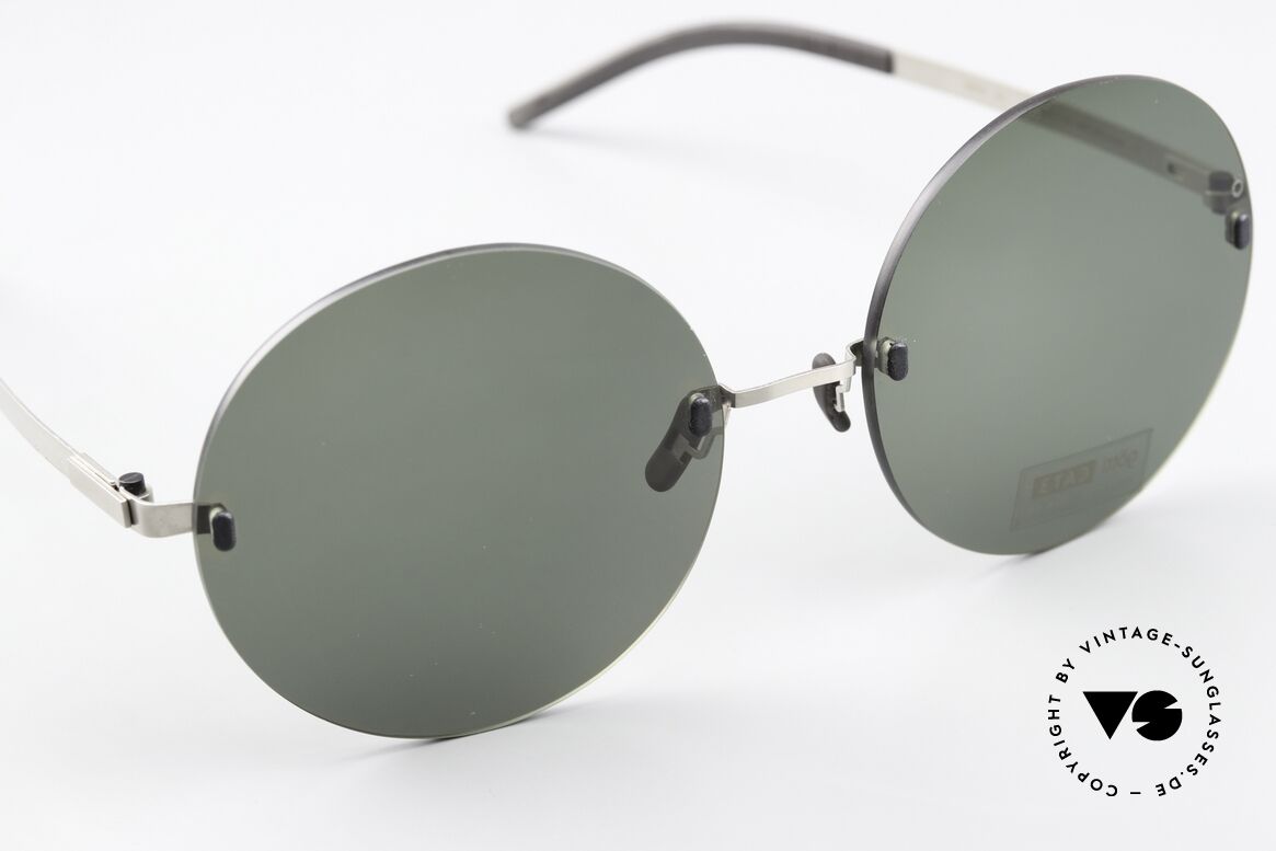 Götti Perspective PRS02 Randlose Sonnenbrille, ungetragenes Designerstück von 2017, mit Hartetui, Passend für Herren und Damen