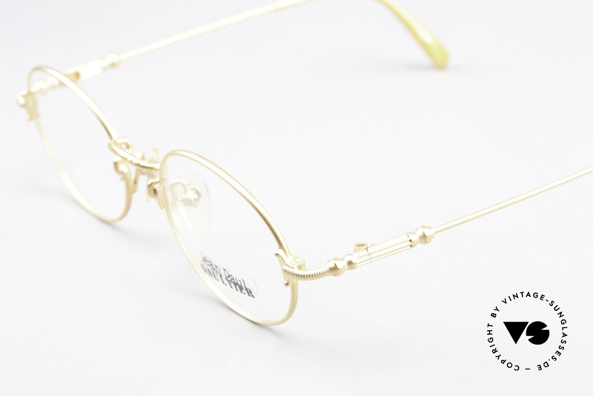 Jean Paul Gaultier 55-6109 Runde Vintage Brille 90er, ein echtes Designerstück in herausragender Qualität!, Passend für Herren und Damen