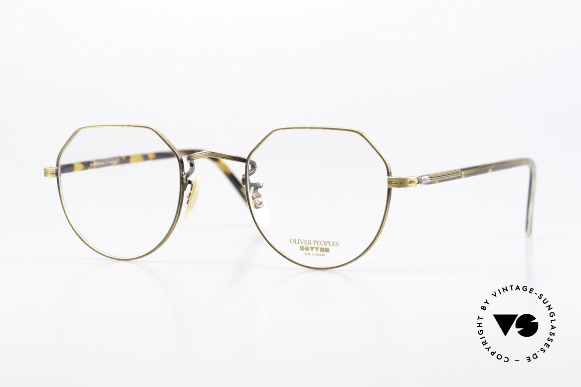 Oliver Peoples OP43 80er 90er Original Rahmen, alte Oliver Peoples Brille der späten 80er; frühe 90er, Passend für Herren und Damen