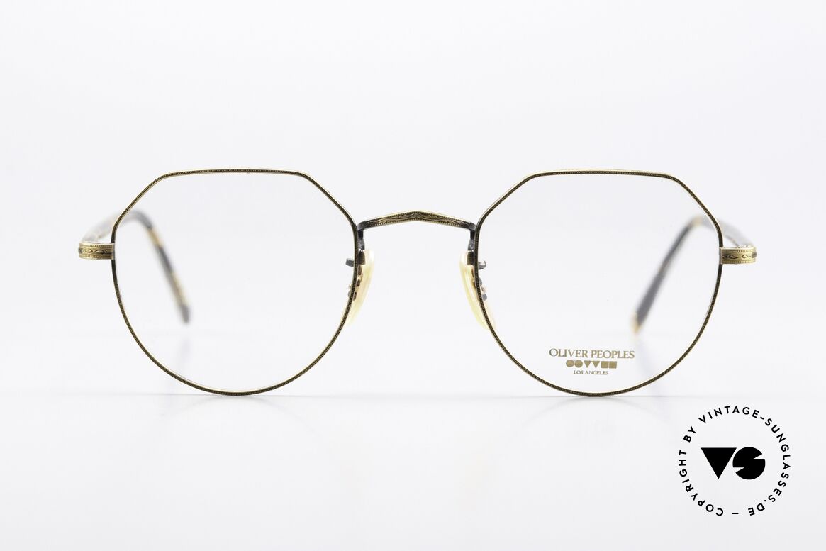 Oliver Peoples OP43 80er 90er Original Rahmen, Luxusbrille: verkörpert den Lifestyle von Los Angeles, Passend für Herren und Damen