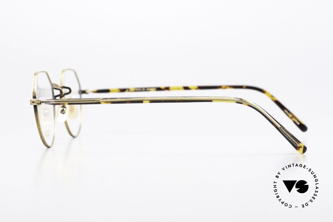 Oliver Peoples OP43 80er 90er Original Rahmen, ungetragenes Einzelstück für Kenner & O.P. Liebhaber, Passend für Herren und Damen