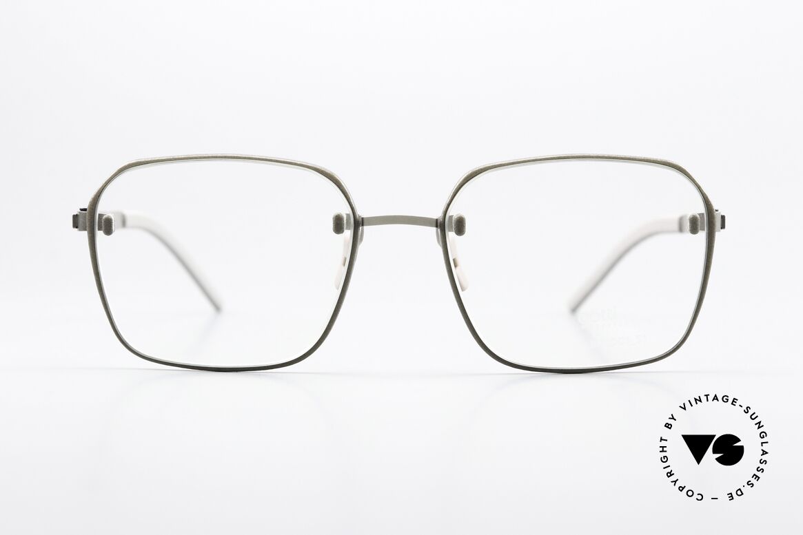 Götti Perspective Bold01 Randlos Mit Starken Konturen, randlose Unisexbrille; auffällig und minimalistisch!, Passend für Herren und Damen