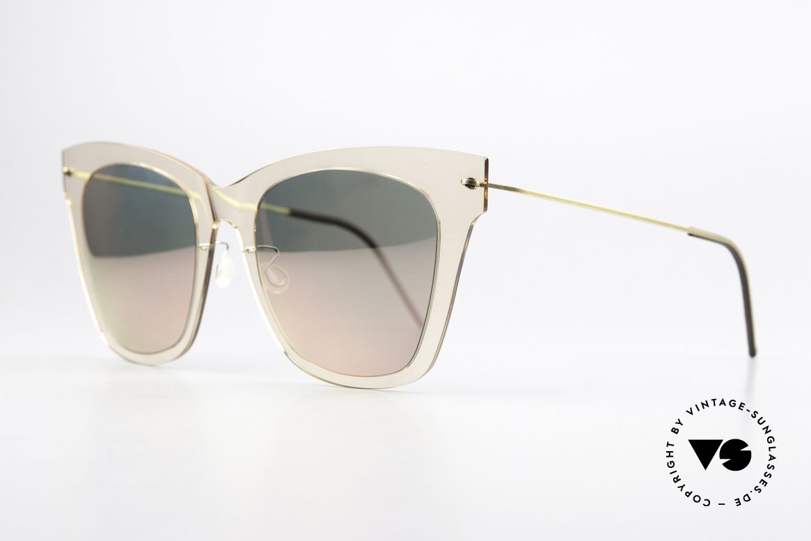 Lindberg 8318 NOW Transparent & Verspiegelt, sehr filigran und dennoch ein absoluter Hingucker!, Passend für Damen