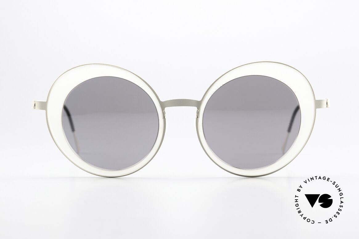 Lindberg 8401 NOW High-Tech Fashion Brille, high-tech Fashion Modell 8401 in XL Größe 51/21, Passend für Damen