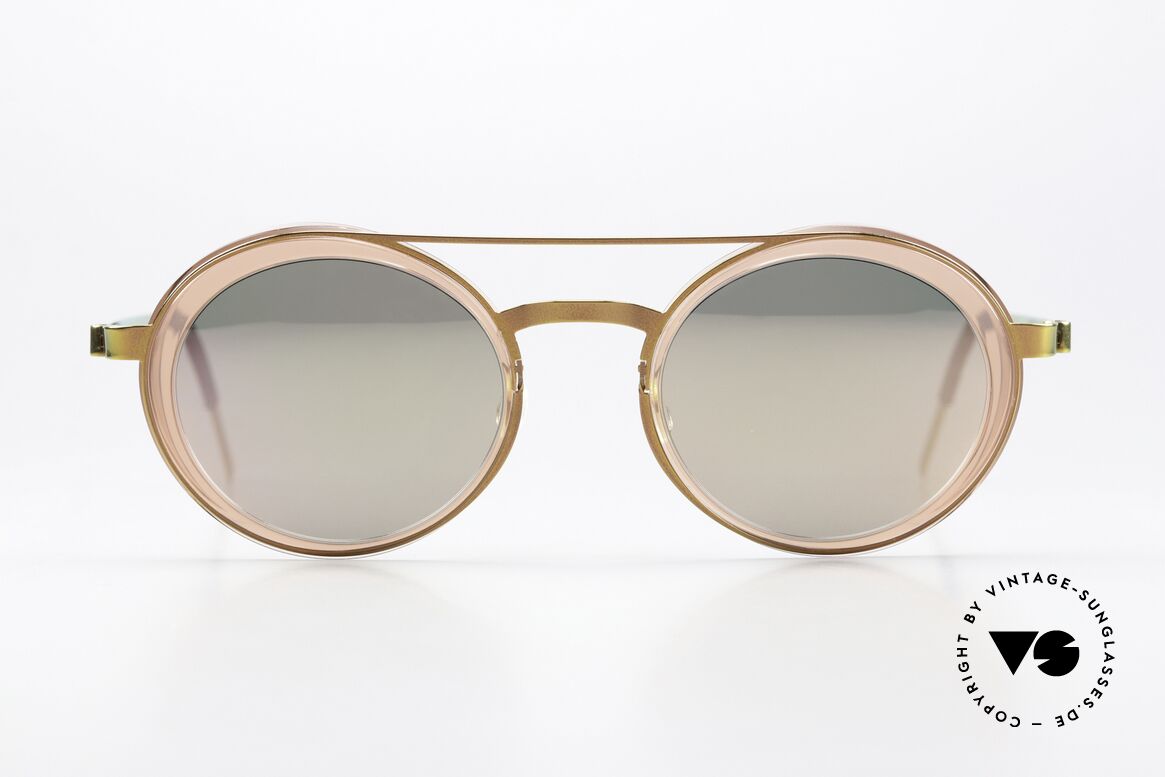 Lindberg 8410 Sun Titan Rahmen Mit Seitenblenden, echtes Designer-Modell 8410, Gr. 47/21, col. P60, Passend für Damen