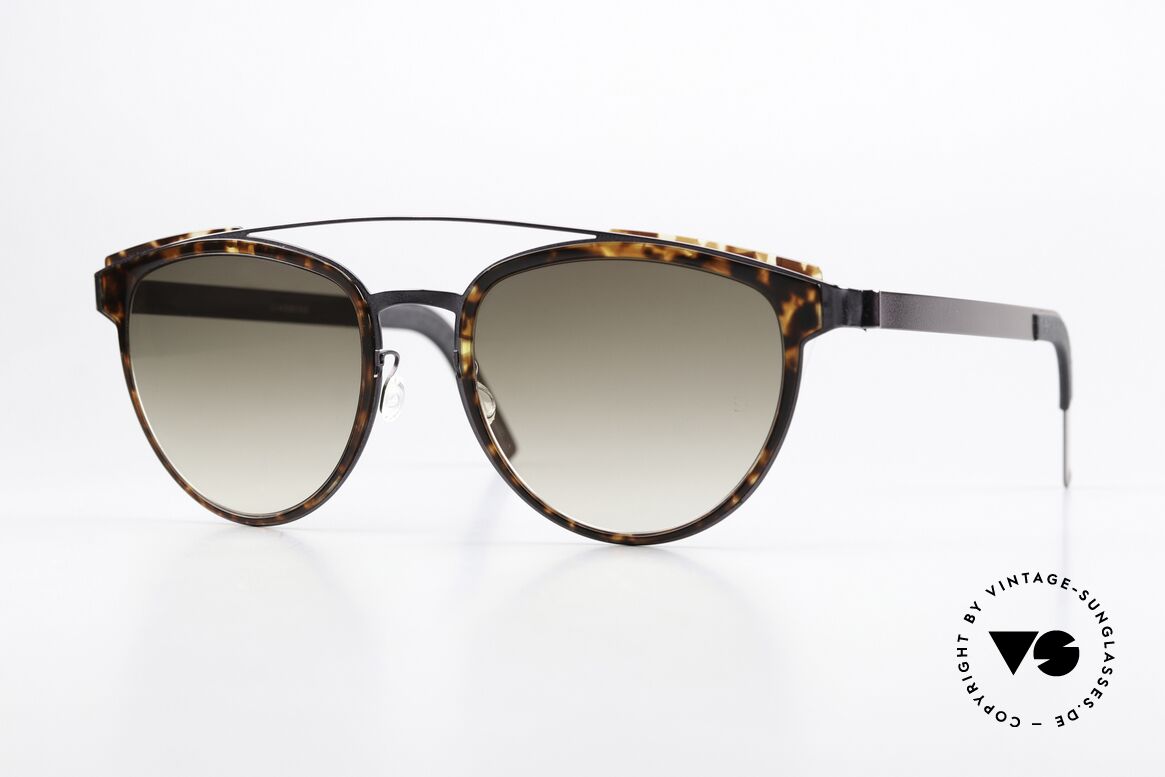 Lindberg 8414 Sun Titan Zauberhafte Damenbrille, schöne Lindberg Sun Titanium Damen-Sonnenbrille, Passend für Damen