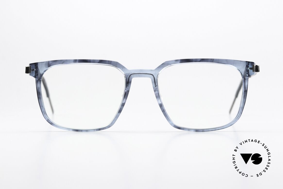 Lindberg 1258 Acetanium True Vintage Brille Large Size, Lindberg Unisex-Brille der Acetanium-Serie von 2018, Passend für Herren und Damen