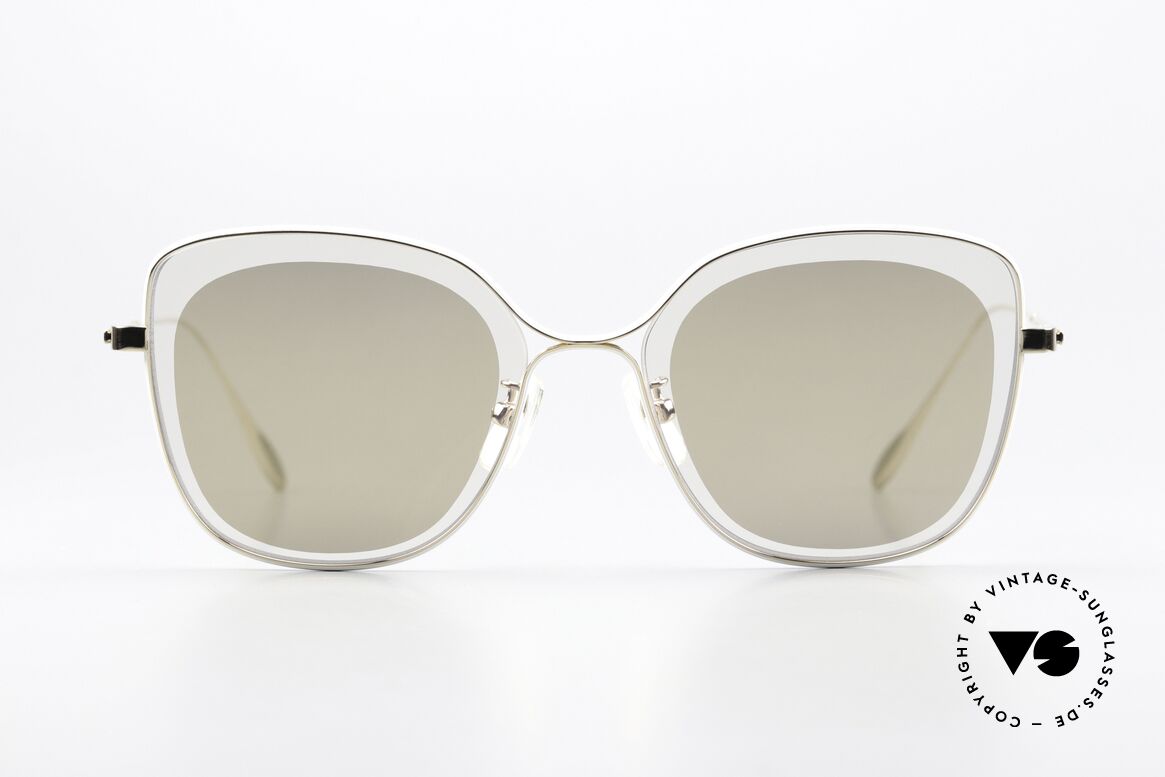 Yuichi Toyama US-014 Muss Frau Einfach Fühlen, Damen-Sonnenbrille, Modell US-014 in Gr. 55/15, Passend für Damen