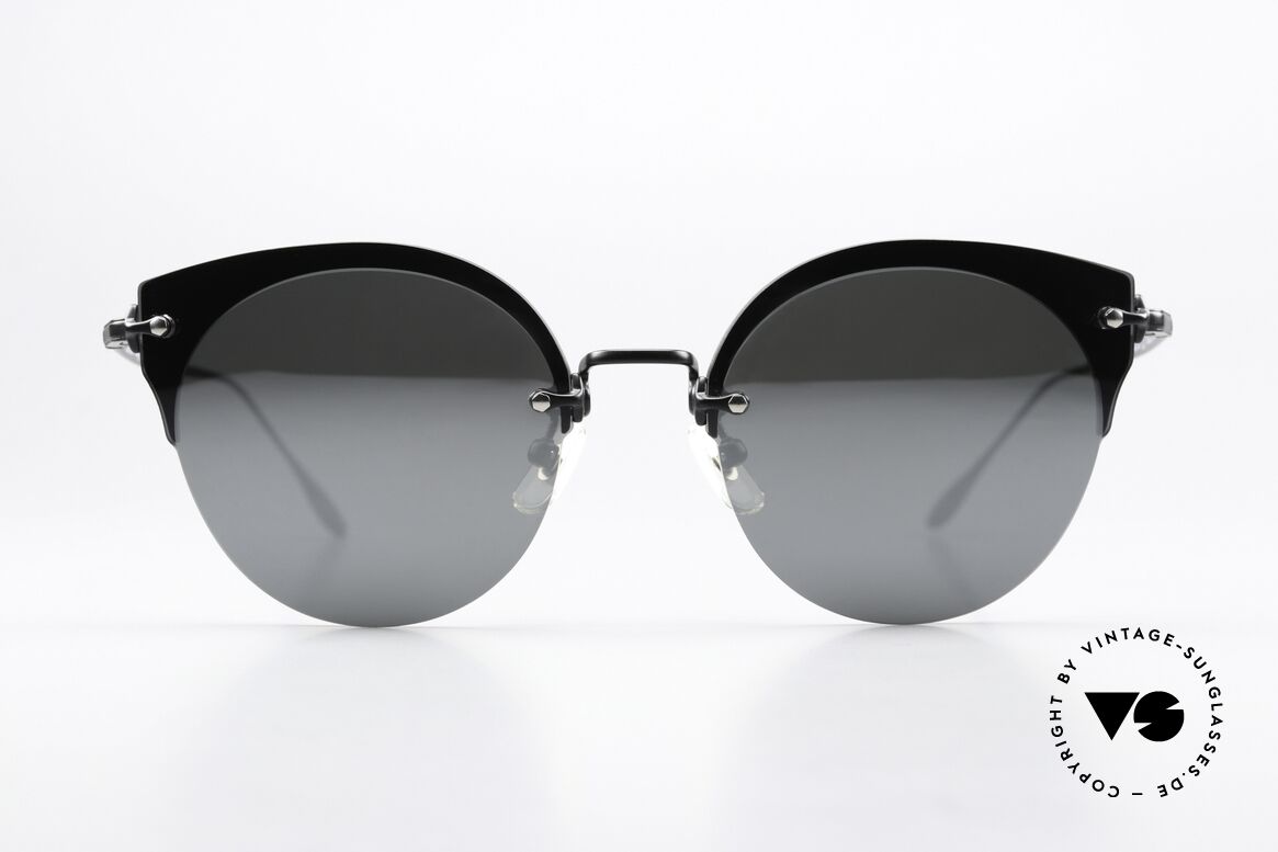 USh by Yuichi Toyama US-005 Damenbrille Verspiegelt, oversized Design mit verspiegelten Sonnengläsern, Passend für Damen