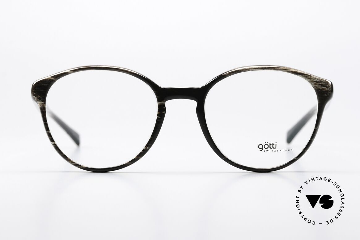 Götti Basti Damals 1200€ Verkaufspreis, Götti Basti BM Echthorn-Brille in Größe 47-19, 135, Passend für Damen