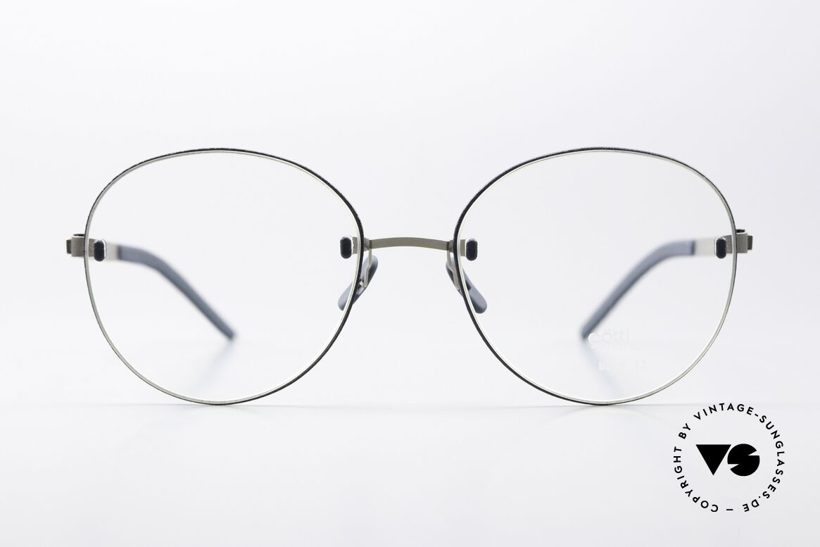 Götti Perspective BL05 Randlose LOOP Variante, randlose Damenbrille; auffällig und minimalistisch!, Passend für Damen
