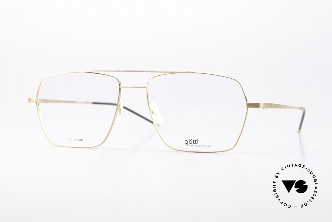 Götti Dalin Titaniumbrille Japan Men, Götti / Goetti Brille Dalin, col. GLB-B, Größe 55/16, Passend für Herren