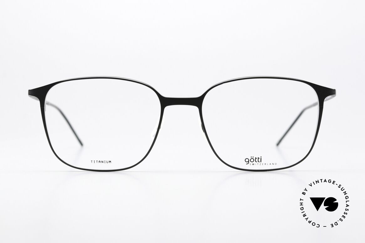 Götti Larson Filigrane Korrekturbrille, superleichte Unisex Titanium-Fassung, Japan made, Passend für Herren und Damen
