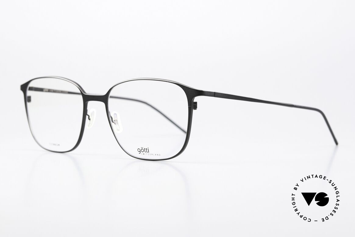 Götti Larson Filigrane Korrekturbrille, fühlbare Spitzenqualität; zeitlos in Farbe und Form, Passend für Herren und Damen