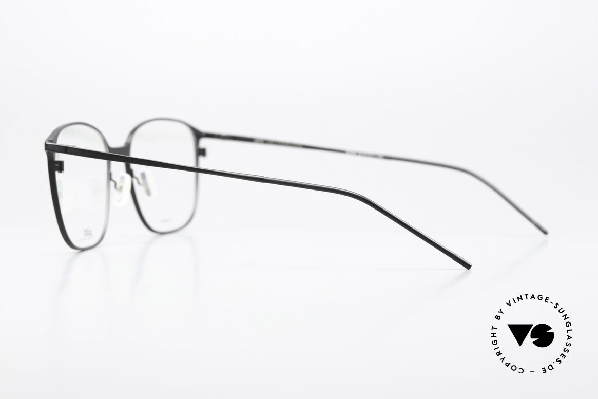 Götti Larson Filigrane Korrekturbrille, ungetragenes Designerstück von 2017, mit Hartetui, Passend für Herren und Damen