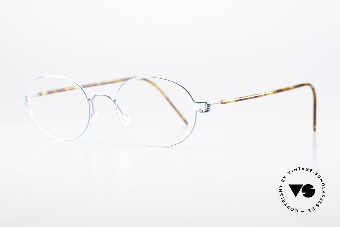 Lindberg York Air Titan Rim Ovale Brille Titanium Unisex, wunderbare Damenbrille sowie Herrenbrille zugleich, Passend für Herren und Damen