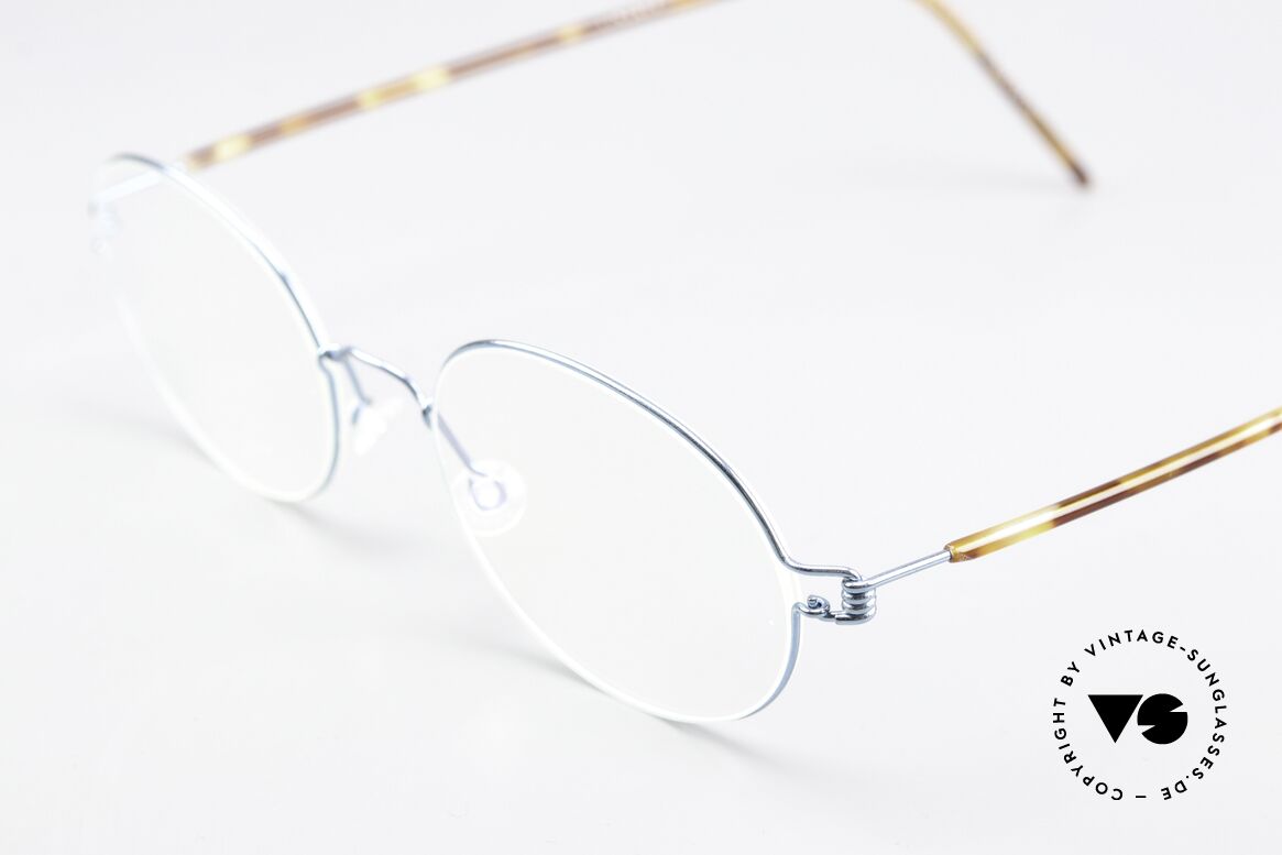 Lindberg York Air Titan Rim Ovale Brille Titanium Unisex, so zeitlos, stilvoll und innovativ = Prädikat "VINTAGE", Passend für Herren und Damen