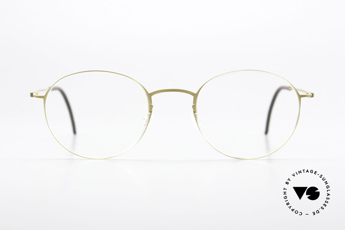 Lindberg 5504 Thintanium Herrenbrille Und Damenbrille, runde Lindberg Thintanium Brille, M. 5504, Gr. 49/22, Passend für Herren und Damen