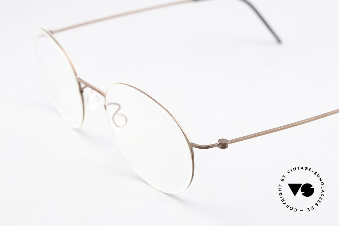 Lindberg 5504 Thintanium Dünne Titanium Pantobrille, zeitlose Panto-Brillenform für Damen & Herren zugleich, Passend für Herren und Damen