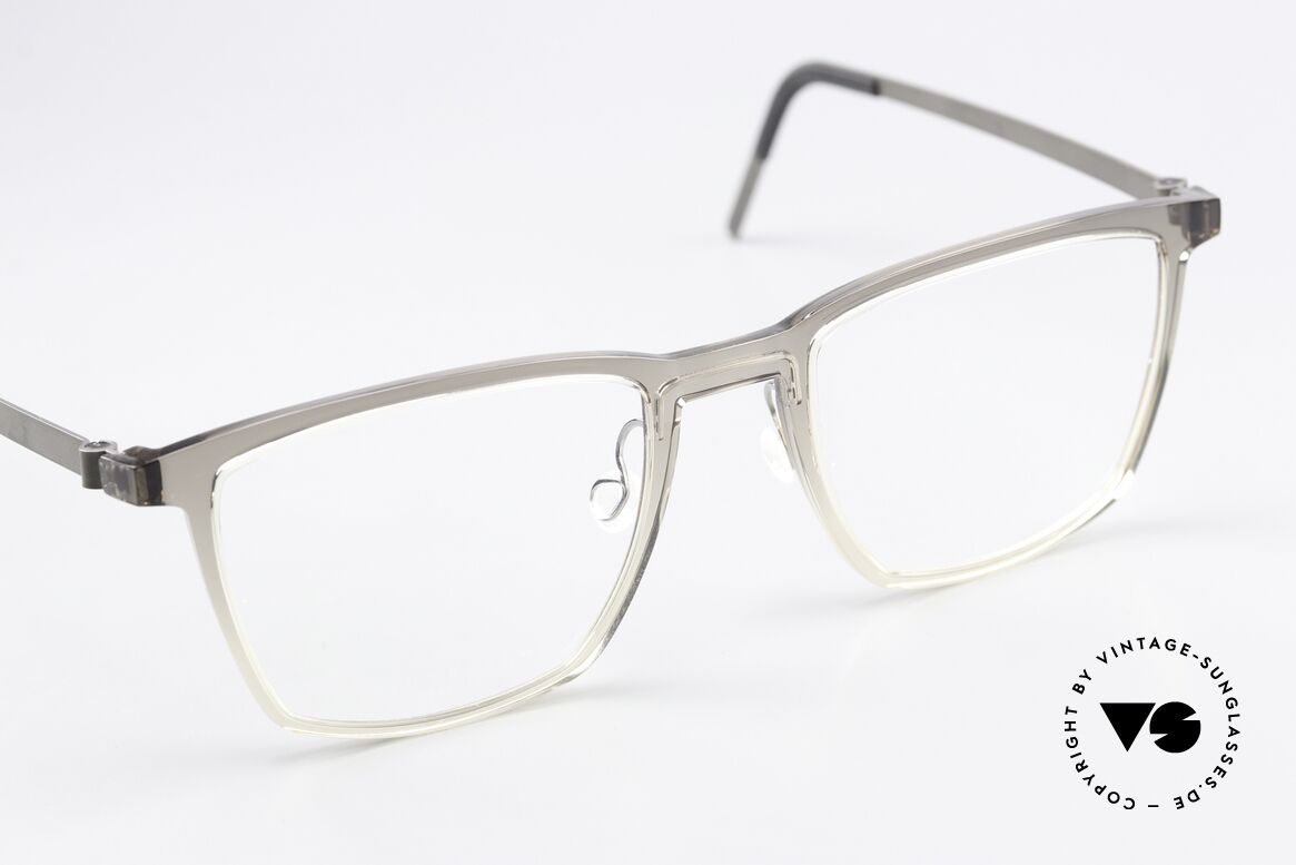 Lindberg 1260 52 Acetanium Designerbrille Eckig Unisex, ungetragenes Designerstück mit original Lindberg Etui, Passend für Herren und Damen