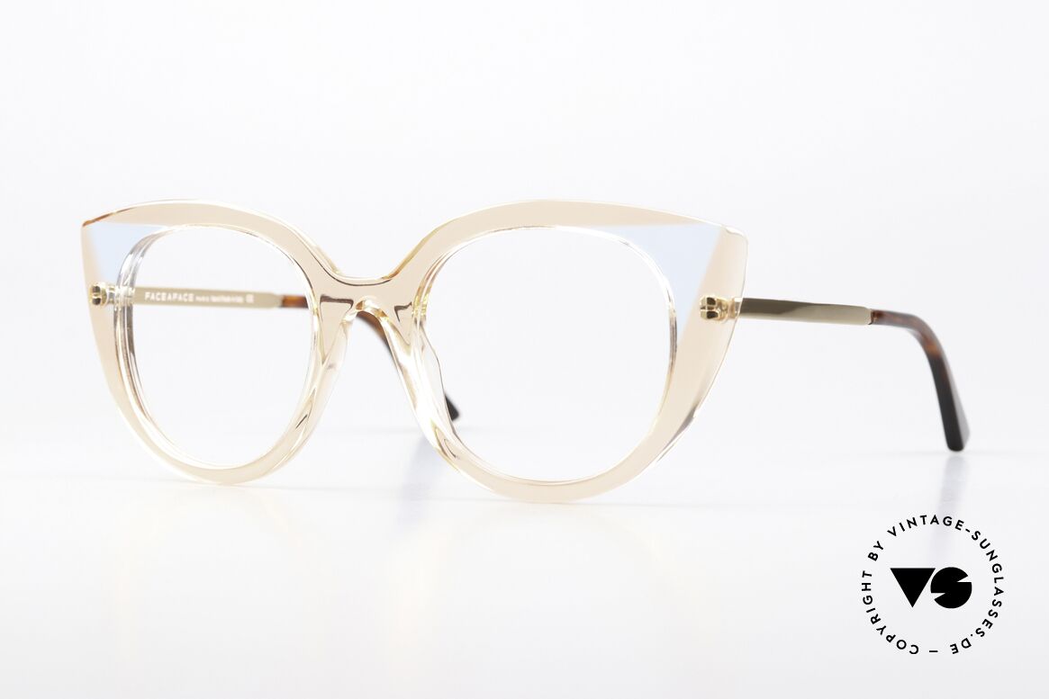 Face a Face Prism 1 Edle Cateye Frauenbrille, Face a Face Brille, Prism 1, Gr. 52-20, col. 2029, Passend für Damen