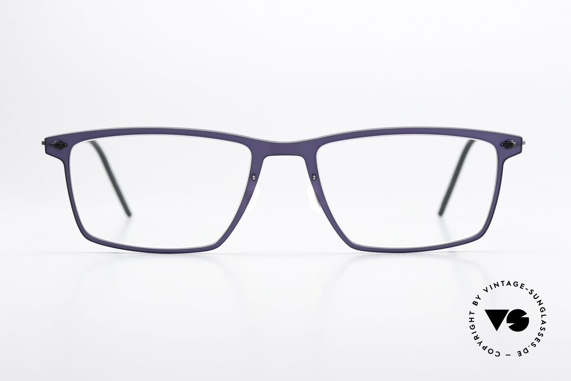 Lindberg 6544 NOW Dunkelviolett Und Grau, Modell 6544 in Größe 53/18mm für Damen und Herren, Passend für Herren und Damen